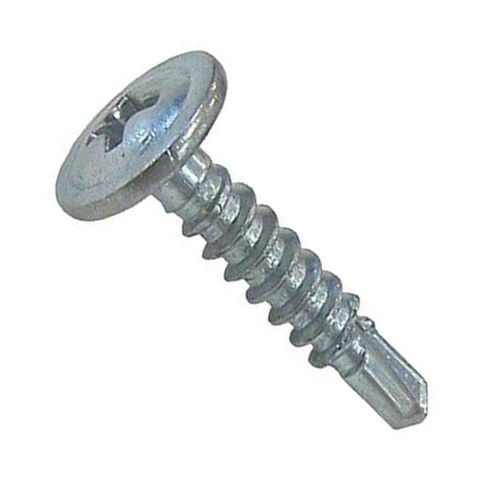 Саморезы по металлу стальные оцинкованные М4,2х32 с пресс-шайбой в Перми