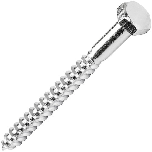 Саморез стальной оцинкованный с шестигранной головкой М8х100 DIN 571 (упак 100 шт) в Перми