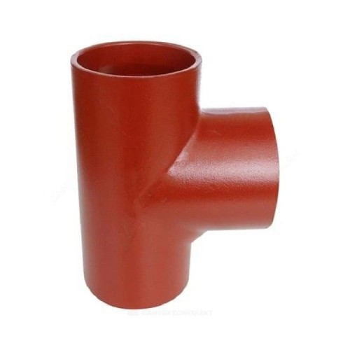 Тройник чугунный SML Ду 200-100 45гр безраструбный Китай в Перми