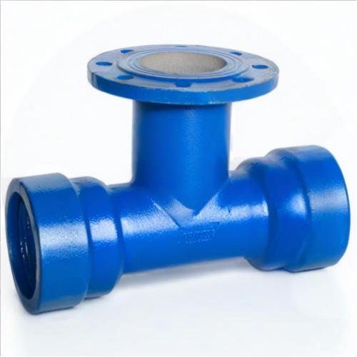 Тройник раструб-фланец ТРФ Ду 200-200 Тайтон ВЧШГ с ЦПП цинк+AL ГОСТ ISO 2531-2012 в Перми