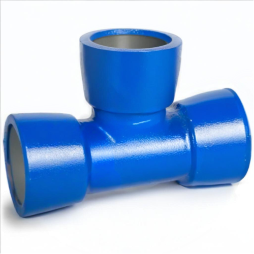 Тройник раструбный ТР Ду 150-150 Тайтон ВЧШГ с ЦПП цинк+AL ГОСТ ISO 2531-2012 в Перми