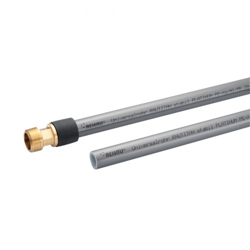 Труба сшитый полиэтилен PE-Xa/AI/PE-RT Дн 25х3,7 Ру-10 (Т<95°С) бухта 50м RAUTITAN PLATINUM stabil Rehau в Перми