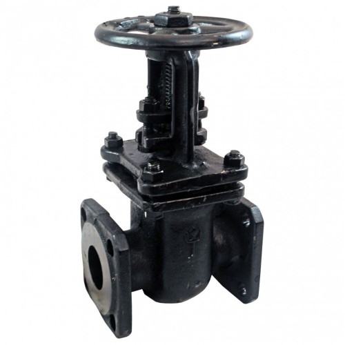 Задвижка клиновая чугунная фланцевая с выдвижныи шпинделем Ру 16 30ч6бр ЛМЗ 150х280 мм