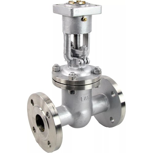 Задвижка нержавеющая фланцевая под электропривод Ду-150 Ру-25 (Т<560°С) 30нж964нж DN.ru в Перми