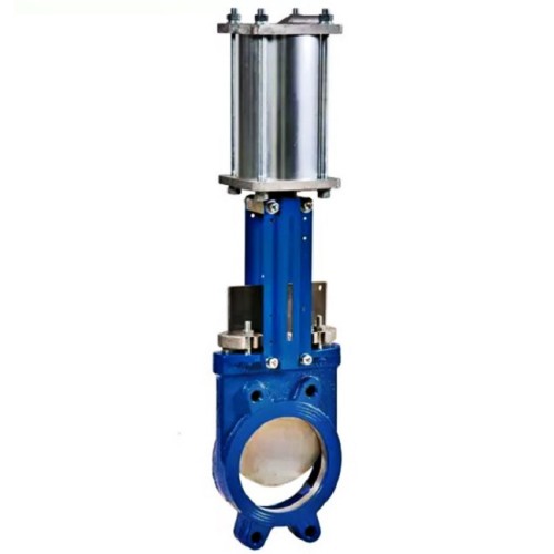 Задвижка шиберная двусторонняя с невыдвижным штоком Ду-150 Ру-16 с пневмоприводом (Т<110°С) Benarmo в Перми