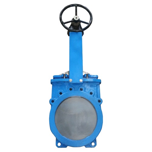 Задвижка шиберная двусторонняя с невыдвижным штоком Ду-600 Ру-10 с редуктором под электропривод ISO2 F14 (Т<110°С) Benarmo в Перми