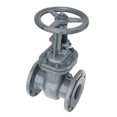 Задвижка стальная фланцевая Ду-150 Ру-40 L=450мм (Т<450°С) 30с15нж ЧАЗ