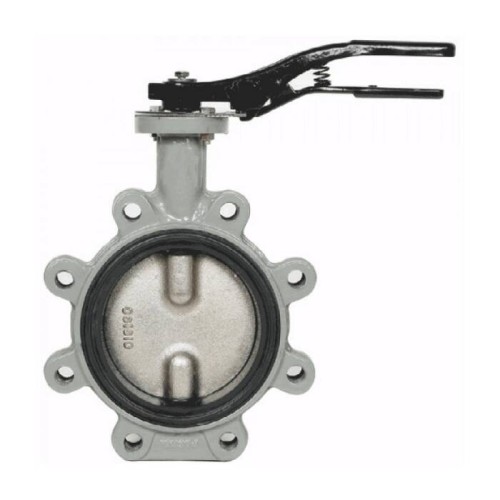 Затвор ручной с чугунным диском и рукояткой межфланцевый 1,6 МПа EPDM R59FL GG25 Giacomini 150 мм в Перми