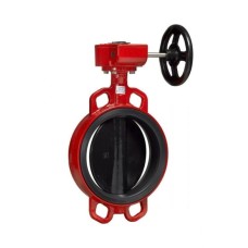 Затвор с чугунным диском и редуктором межфланцевый 1,6 МПа EPDM ЗПВС GG25 АДЛ 80 мм